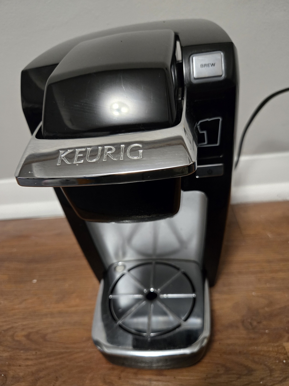 Keurig Single-Serve Coffee Maker in Black and Silver